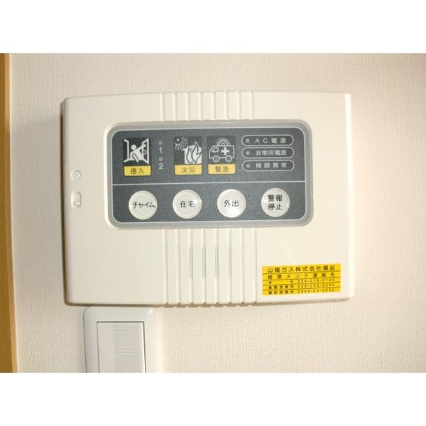 倉敷市玉島乙島アパート セキュリティ