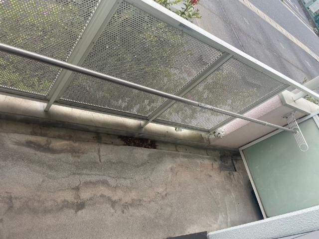 倉敷市新倉敷駅前マンション バルコニー