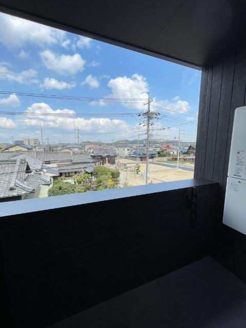 倉敷市玉島爪崎アパート バルコニー