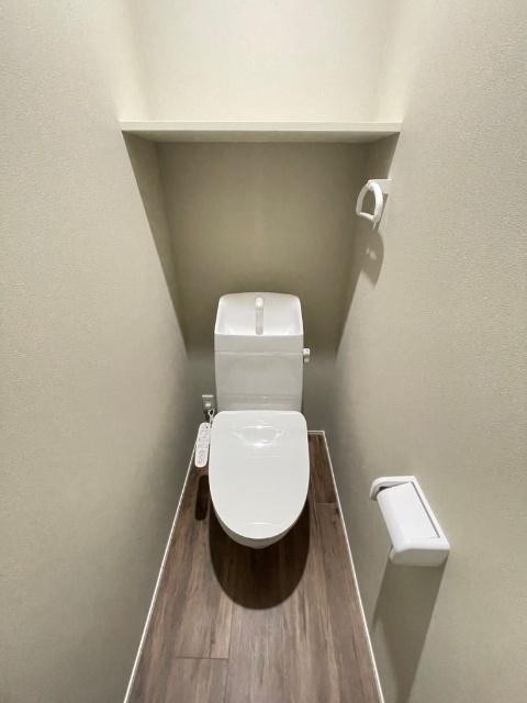 倉敷市玉島爪崎アパート トイレ