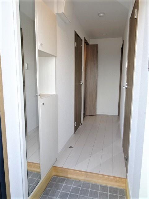 倉敷市四十瀬マンション 玄関