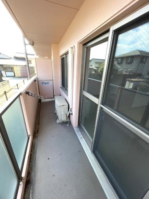 倉敷市玉島爪崎マンション バルコニー