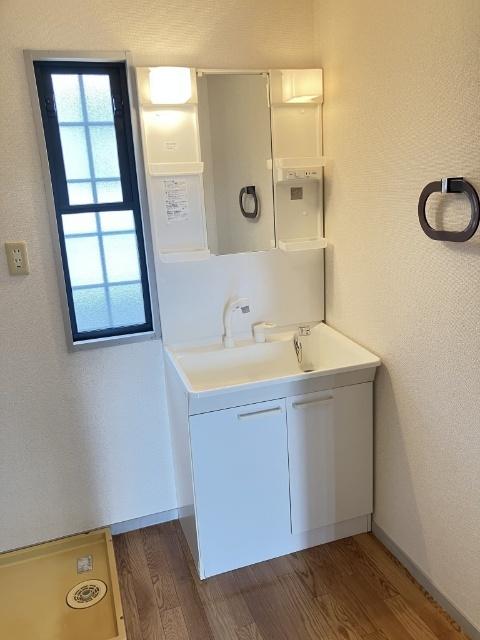 笠岡市二番町テラスハウス 洗面