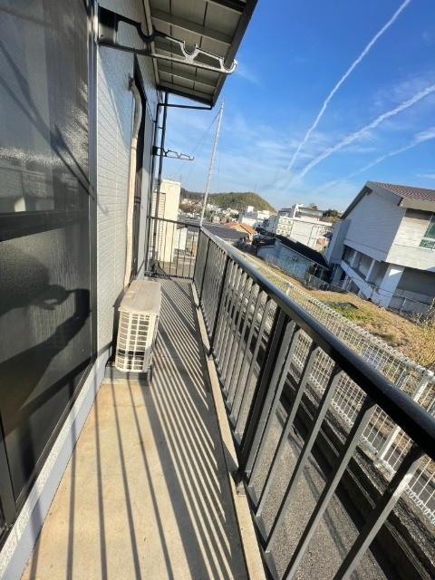 倉敷市玉島アパート バルコニー