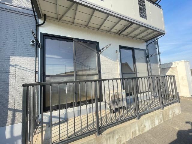 倉敷市玉島アパート バルコニー