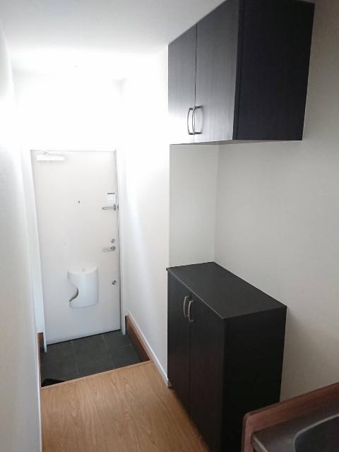 倉敷市玉島爪崎アパート 玄関