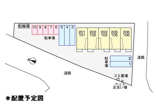 グランディオーズＴＯＫＩ　Ⅱ（103） 駐車場
