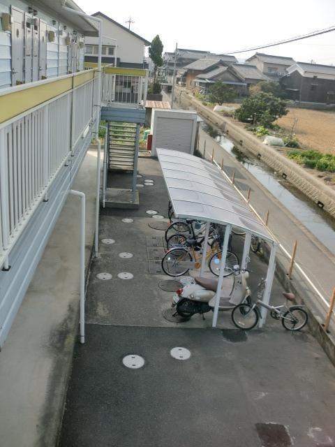 倉敷市玉島上成アパート 眺望