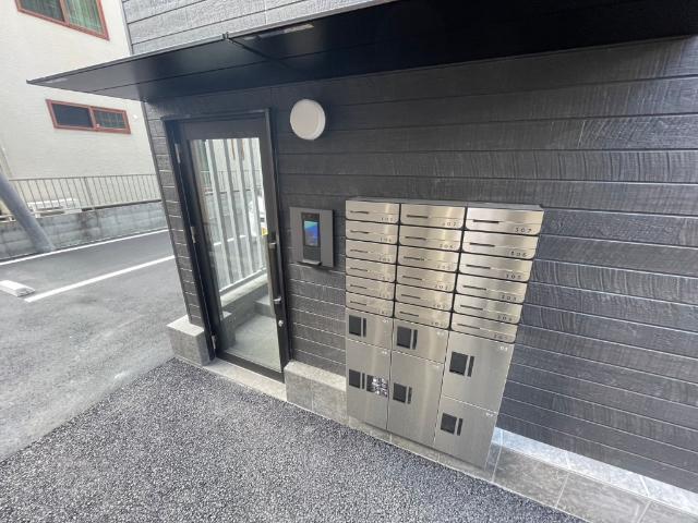 倉敷市玉島爪崎アパート エントランス