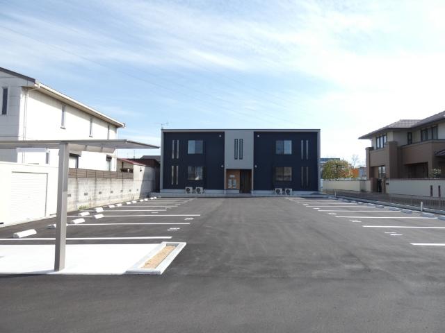 倉敷市玉島乙島アパート 駐車場