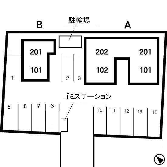 フルール上成　Ｂ棟 物件画像