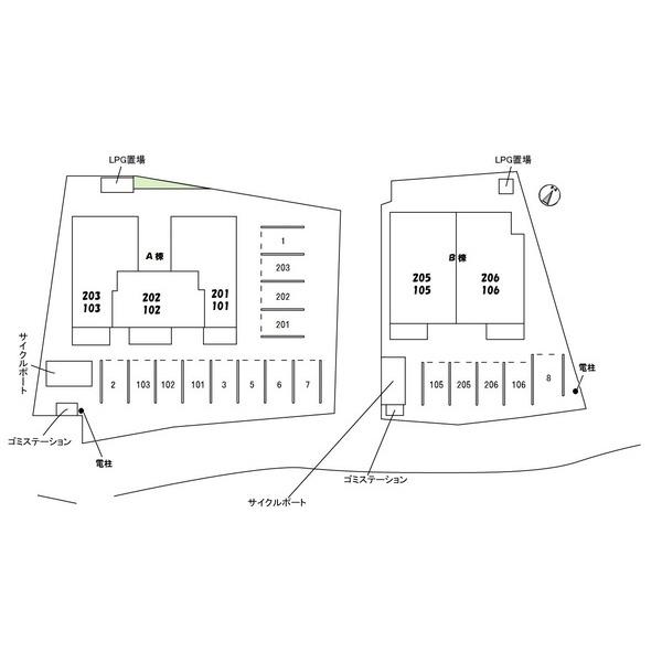 コンフォーザ　B棟 物件画像