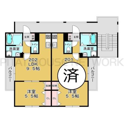  間取り図写真
