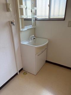 咲が丘高崎貸家 洗面