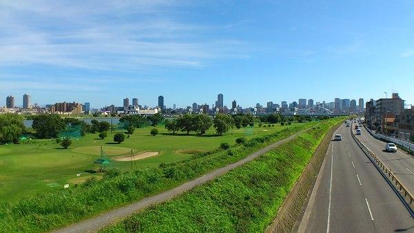 淀川河川公園：3729m