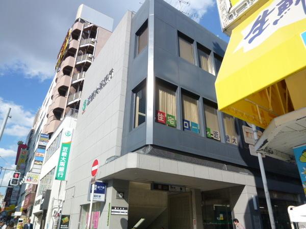 近畿大阪銀行天神橋筋支店：650m