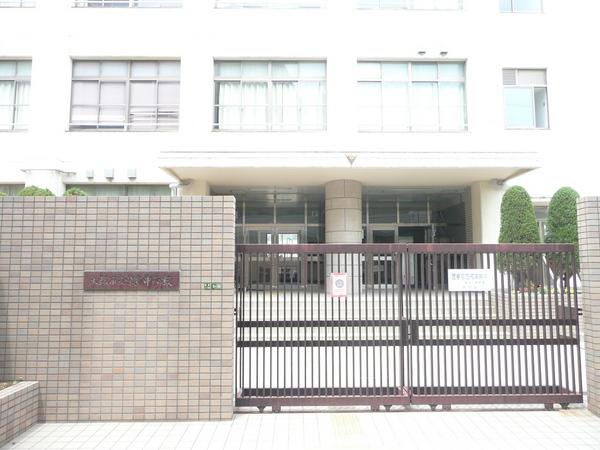 大阪市立柴島中学校：168m