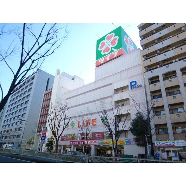 ライフ本庄店：400m