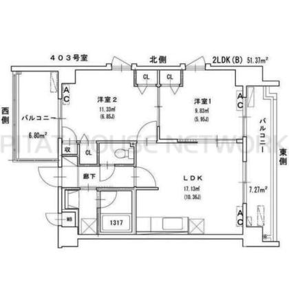 間取図(平面図)