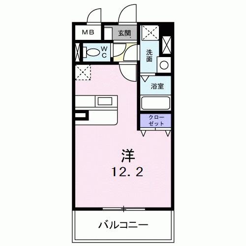 ライツェント・Ｋ（103） 間取り図画像