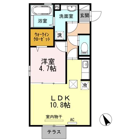 コルトン（105） 間取り図画像