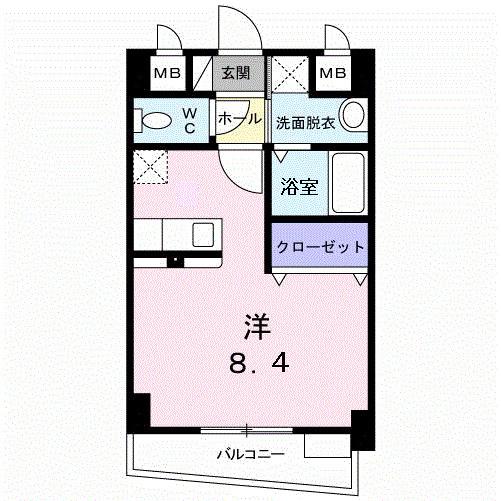 ソレシア・グランデ錦ヶ丘（402） 間取り図画像