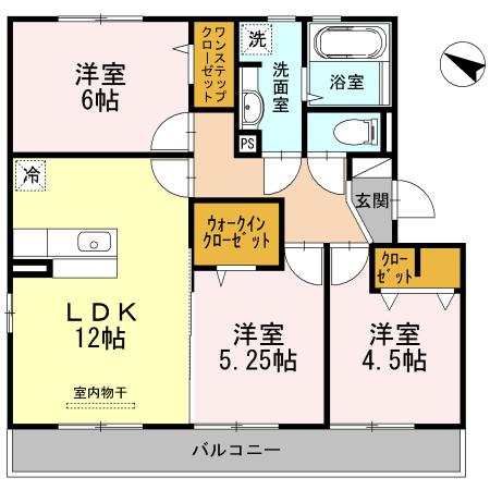 アゲラータム（202） 間取り図画像