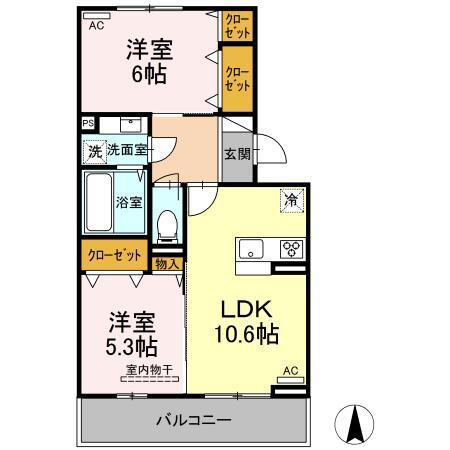 アガパンサス（202） 間取り図画像