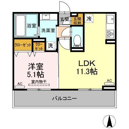 アガパンサス（305） 間取り図画像