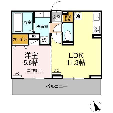 GLANZ.KⅠ（205） 間取り図画像
