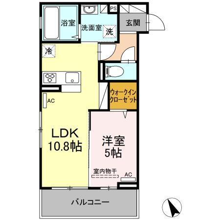 グレンディールⅢ（302） 間取り図画像