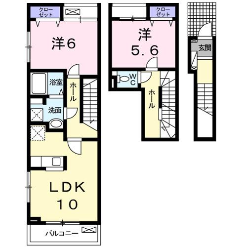 ＴＫ・Ⅲ（206） 間取り図画像