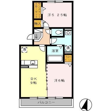 ルラーシュ（302） 間取り図画像