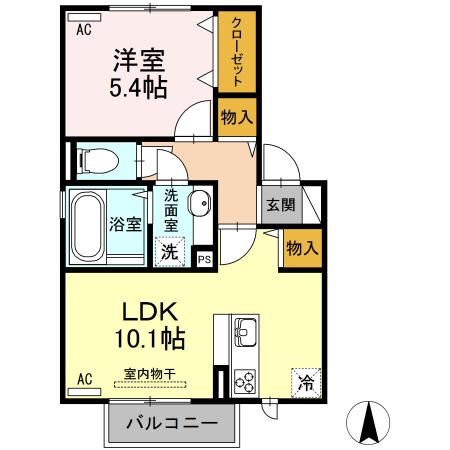 アルムの森（205） 間取り図画像