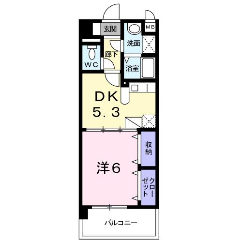 サンヒルズ（302） 間取り図画像