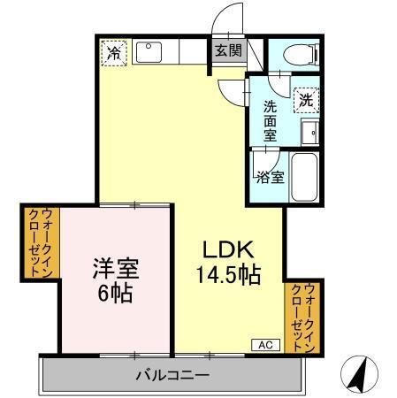 松本ビル（302） 間取り図画像