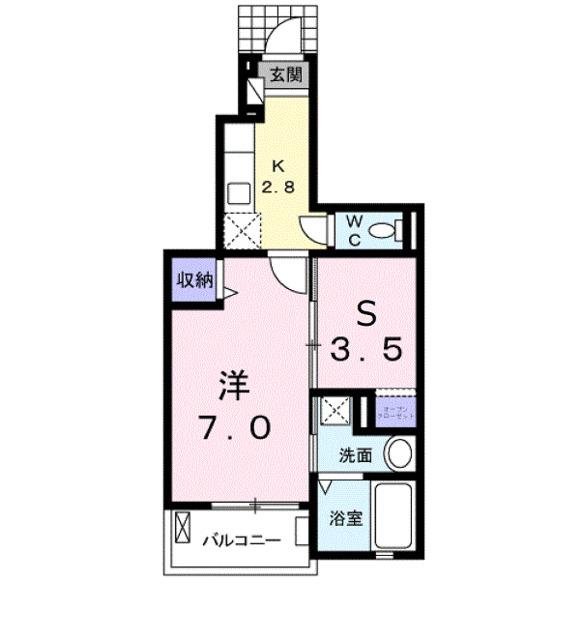 グラシアス（103） 間取り図画像