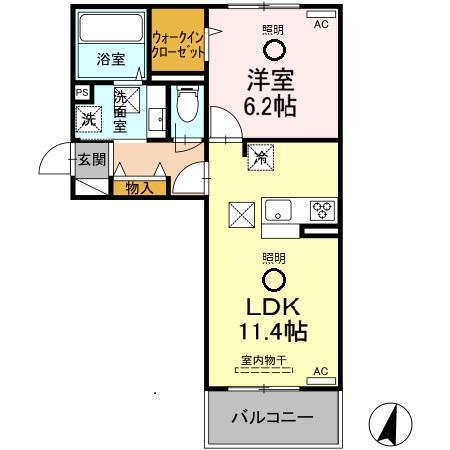 ラ・ルーチェ（中央区）（105） 間取り図画像