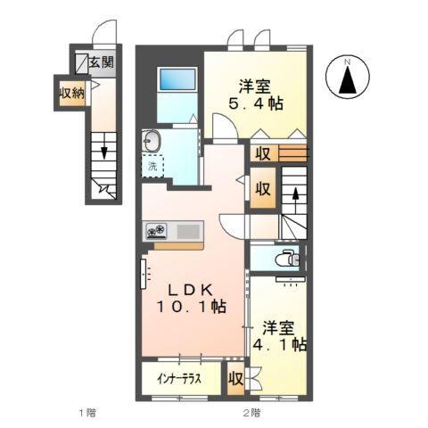 ＫＵＲＥＮＡＩ 間取り図画像