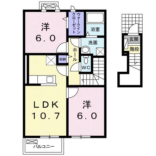 ル・プティ・ボヌール（202） 間取り図画像