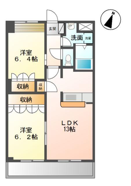 Ｇｒａｎｄ　Ｆｉｅｌｄ　参番館 間取り図画像