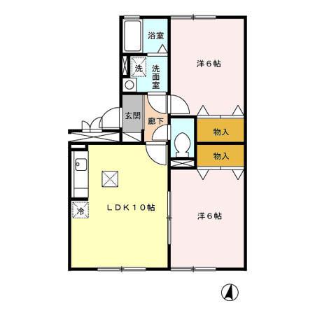 アーバンライフ（103） 間取り図画像