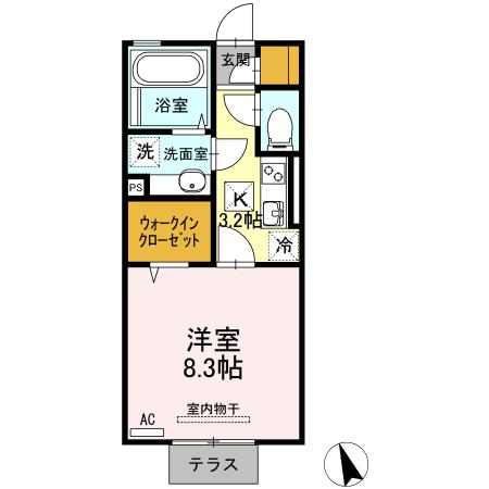 ロイヤルコーポ子飼本町（103） 間取り図画像