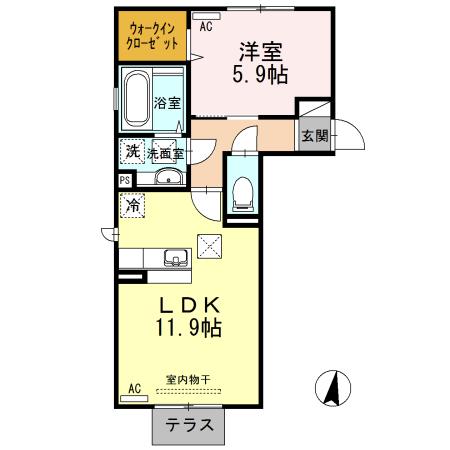 ヒカリエ（103） 間取り図画像
