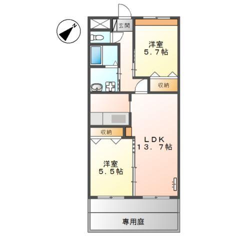 アーバンライフ１１ 間取り図画像