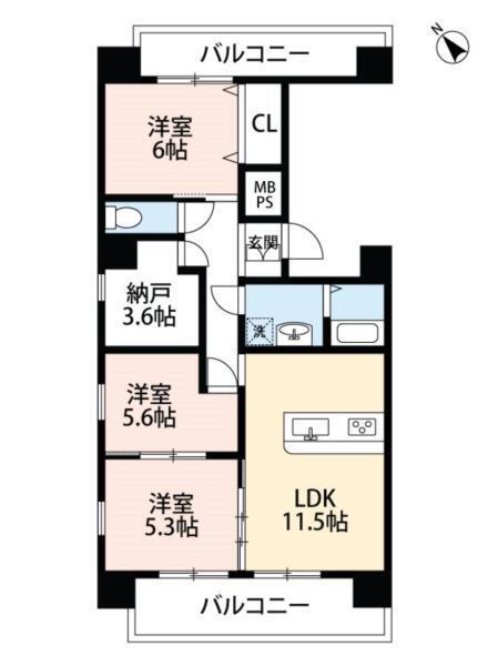 間取図(平面図)