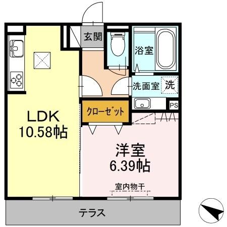 Full　Bliss　/Into　Bliss　Into　Bliss（（102） 間取り図画像