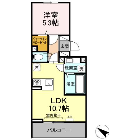 ルピナス（302） 間取り図画像