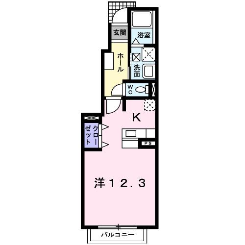 ウエスト・サンリット（102） 間取り図画像