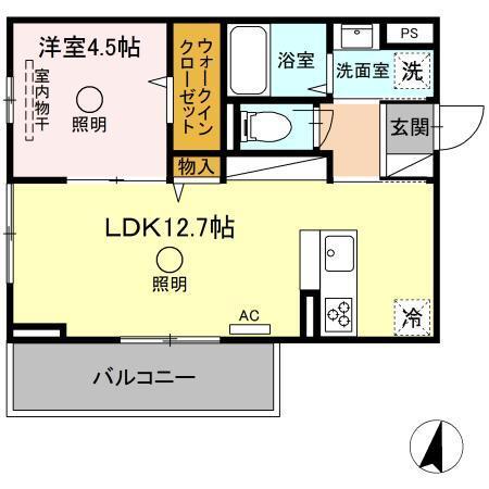 サン　ベノア（205） 間取り図画像